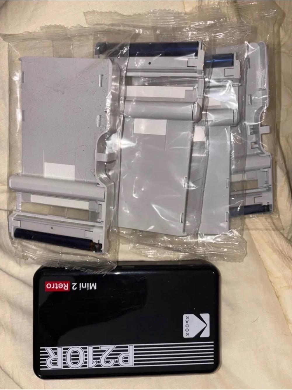 Kodak Mini 2 Retro Film Cartridges and Black Case